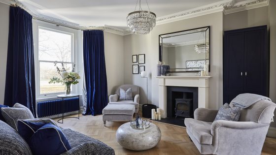 Emma Green Design bespoke living room