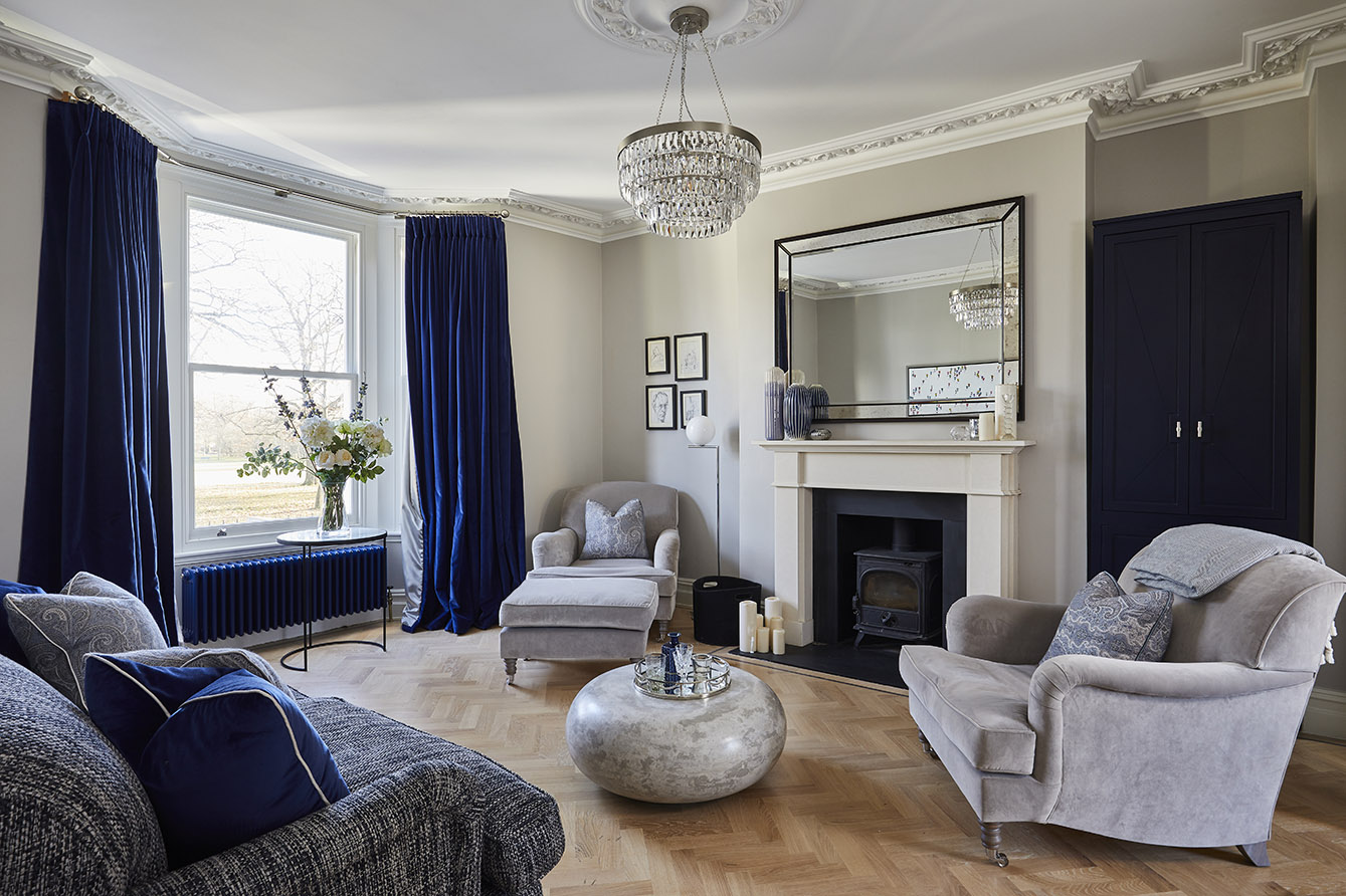 Emma Green Design bespoke living room