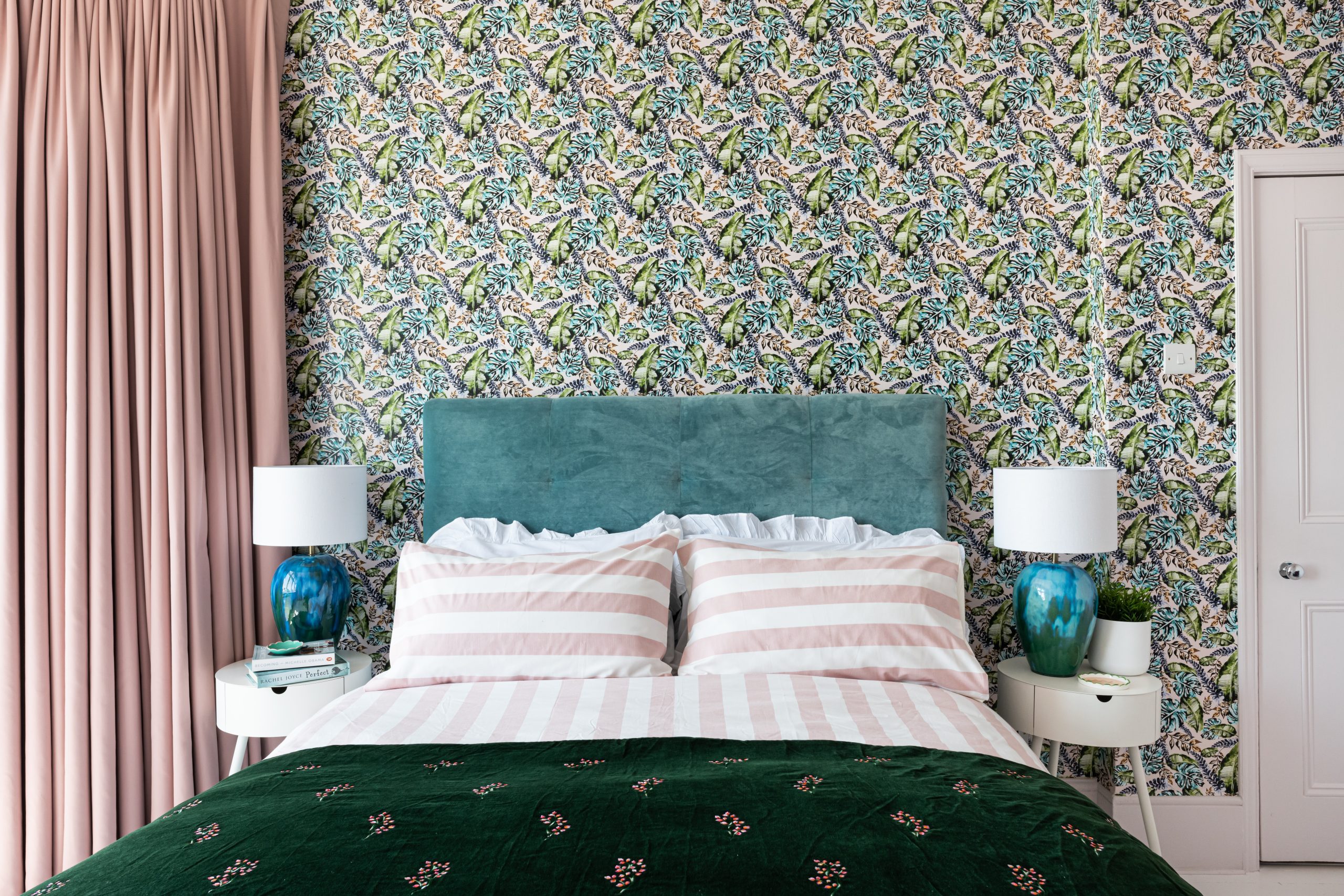 Guest bedroom by London interior designer Emma Green