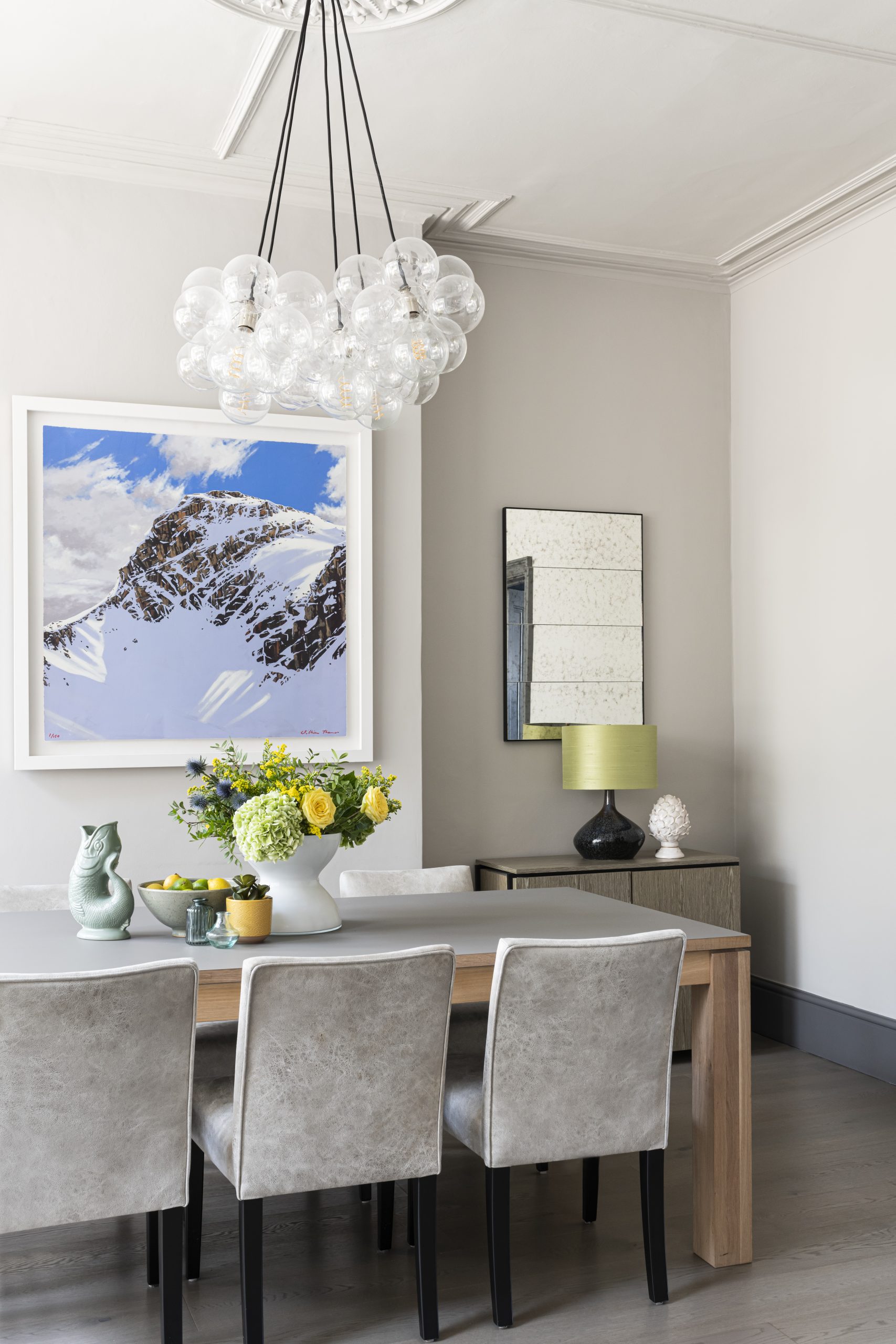 Dining area in home design by Emma Green